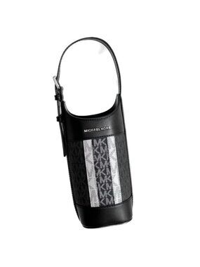 MICHAEL KORS BLACK SIGNATURE WINE BOTTLE HOLDER